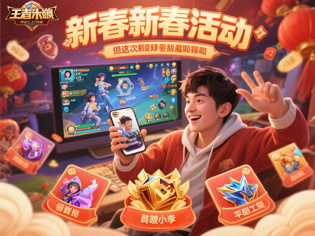 王者荣耀新春赛季奖励机制启动,玩家热情高涨 王者荣耀新春赛季奖励机制启动,玩家热情高涨